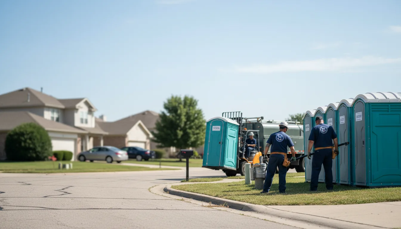 Porta Potty Rental in Goodwine, IL near me
